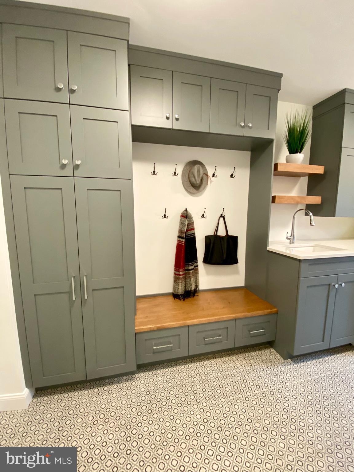 3682 Hancock Lane Doylestown, PA 18902 - Photo 11 of 28 Mud room, washer/dryer, sink, renovated 2019!!