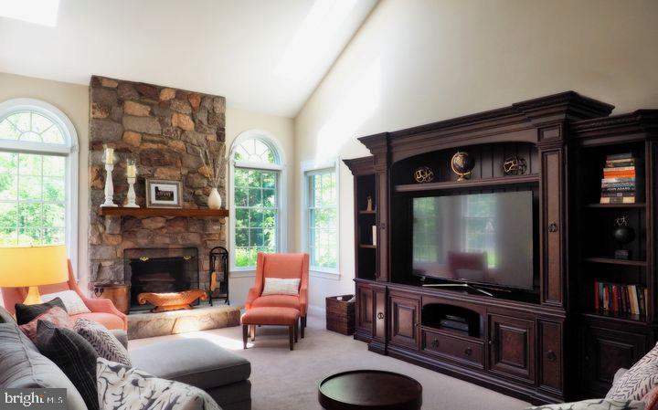 3682 Hancock Lane Doylestown, PA 18902 - Photo 14 of 28 Family Room, wood fireplace