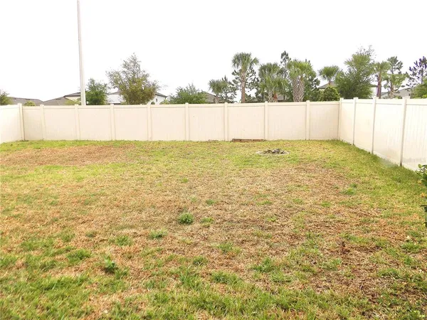 a view of an outdoor space and a yard