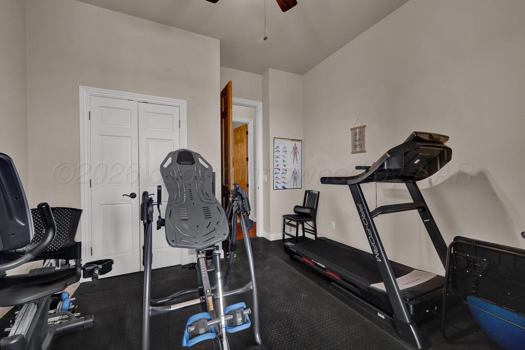 7701 Canyon Bend Road Amarillo, TX 79118 - Photo 46 of 67 gym/flex room 1