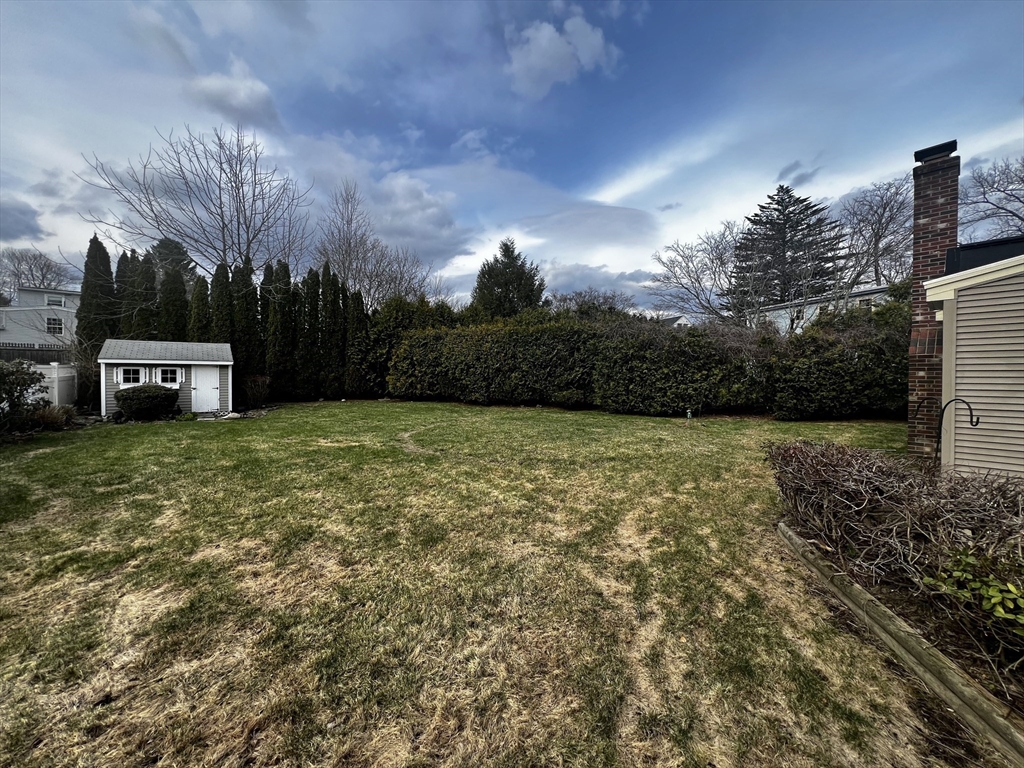 6 Mayfield Road Auburn, MA 01501 - Photo 6 of 30 a view of a yard with large trees