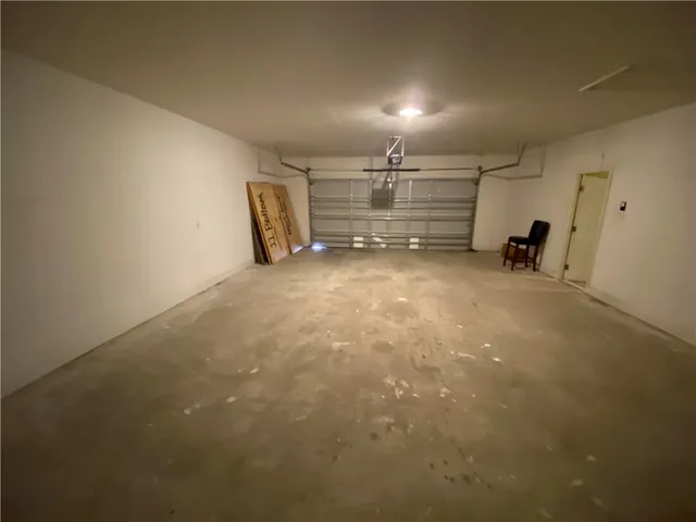 a view of a livingroom with storage & utility