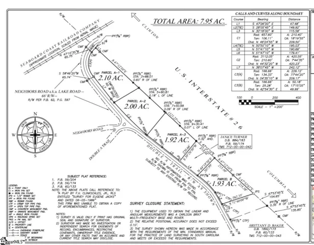 $140,000 | 0 Neighbors Road, Unit AND DOUBLE A TRAIL, Clinton, SC 29325