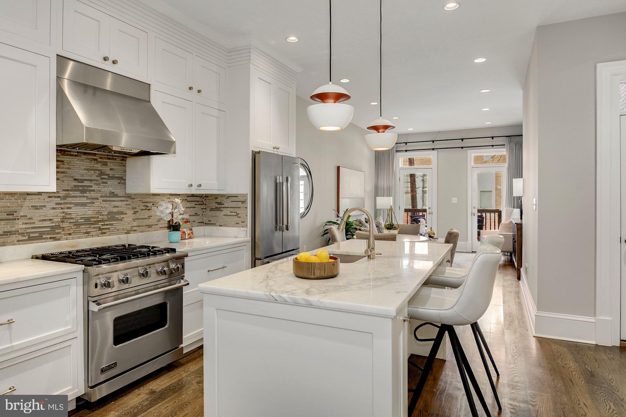 1903 S Street Northwest Washington, DC 20009 - Photo 1 of 46 Stunningly Renovated Kitchen