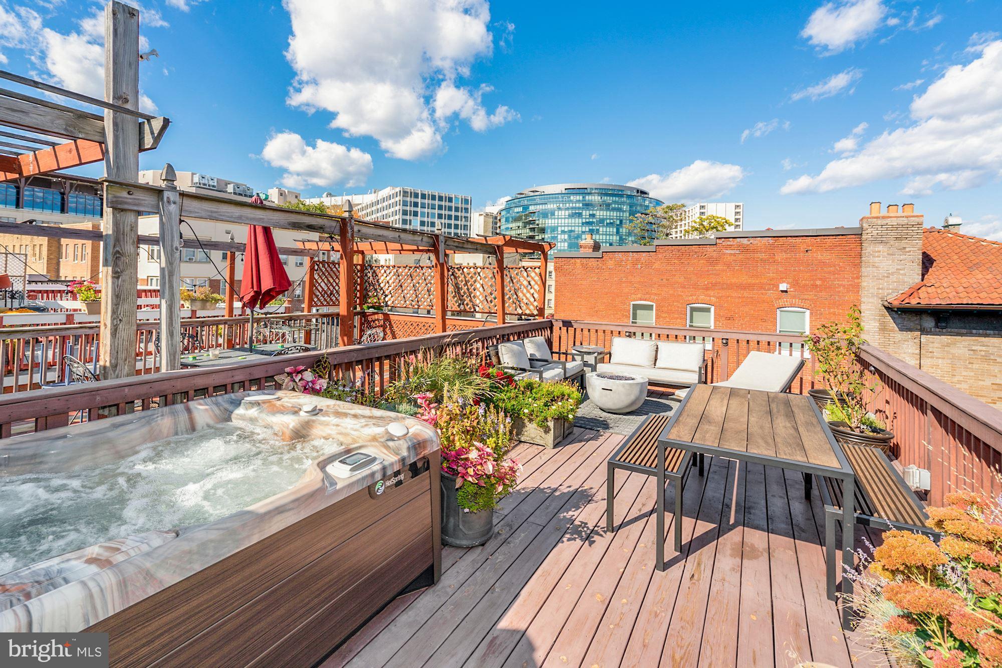 1903 S Street Northwest Washington, DC 20009 - Photo 35 of 46 Roof Deck