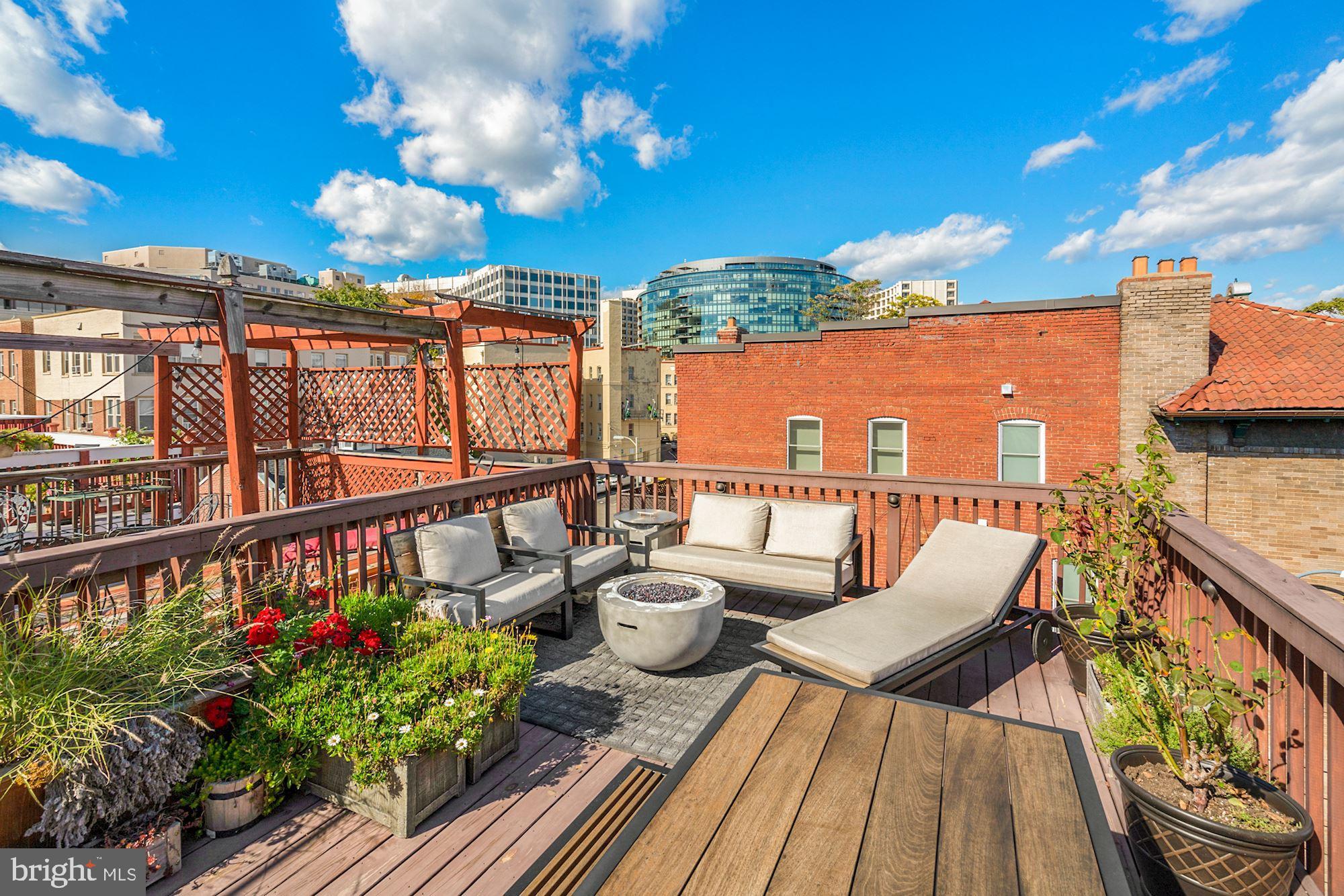 1903 S Street Northwest Washington, DC 20009 - Photo 36 of 46 Roof Deck