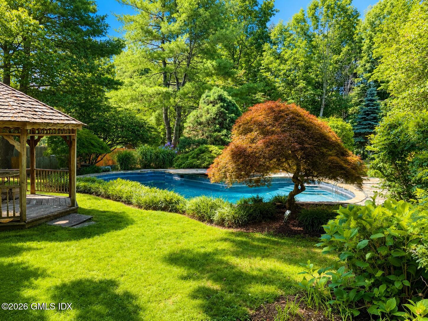 189 Riversville Road Greenwich, CT 06831 - Photo 8 of 8 Pool and Gazebo on left Peter