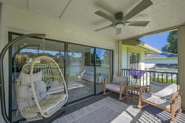 a living room filled with furniture