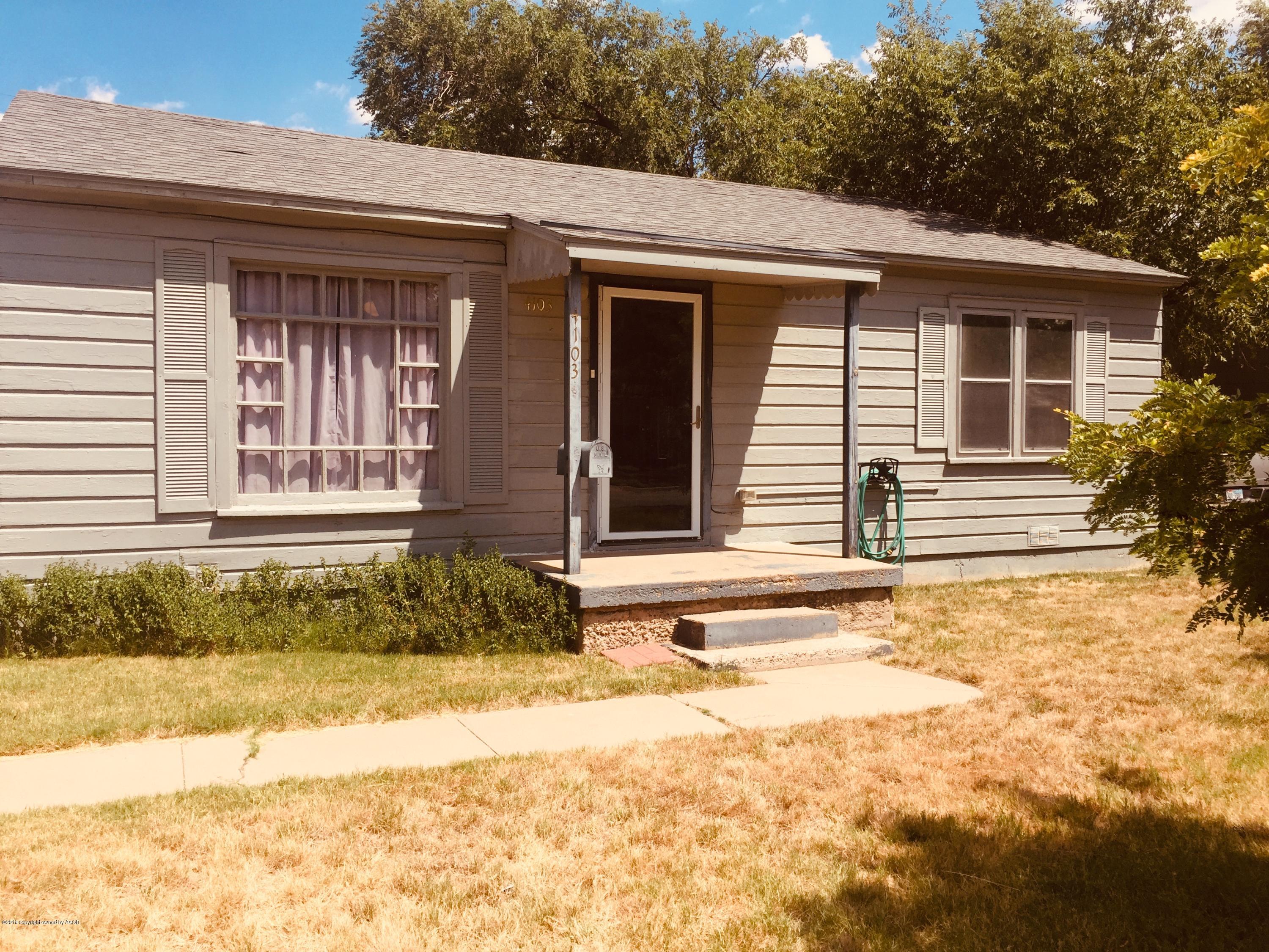 4103 Parker Street Amarillo, TX 79110 - Photo 1 of 17 Front