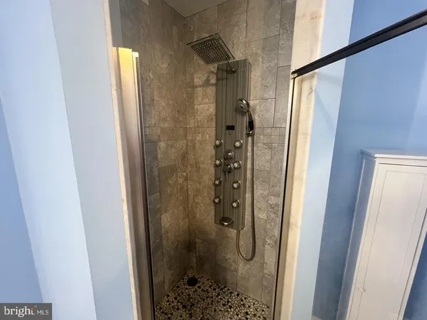 a view of a hallway with a elevator