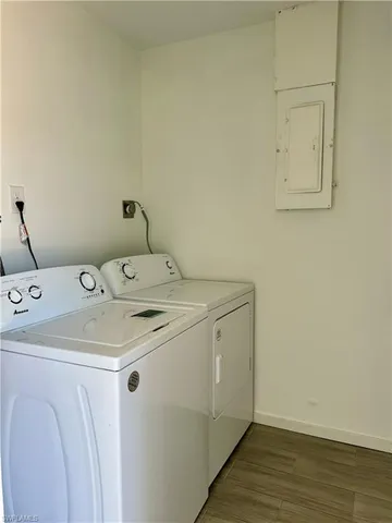 a utility room with a sink