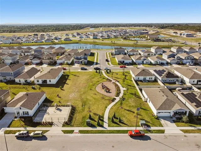 a view of a city with an ocean view
