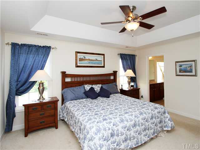5228 Holly Ridge Farm Road Raleigh, NC 27616 - Photo 8 of 25 TREY CEILING IN THE MASTER BEDROOM