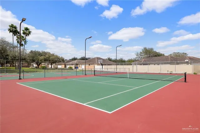 a view of a tennis court