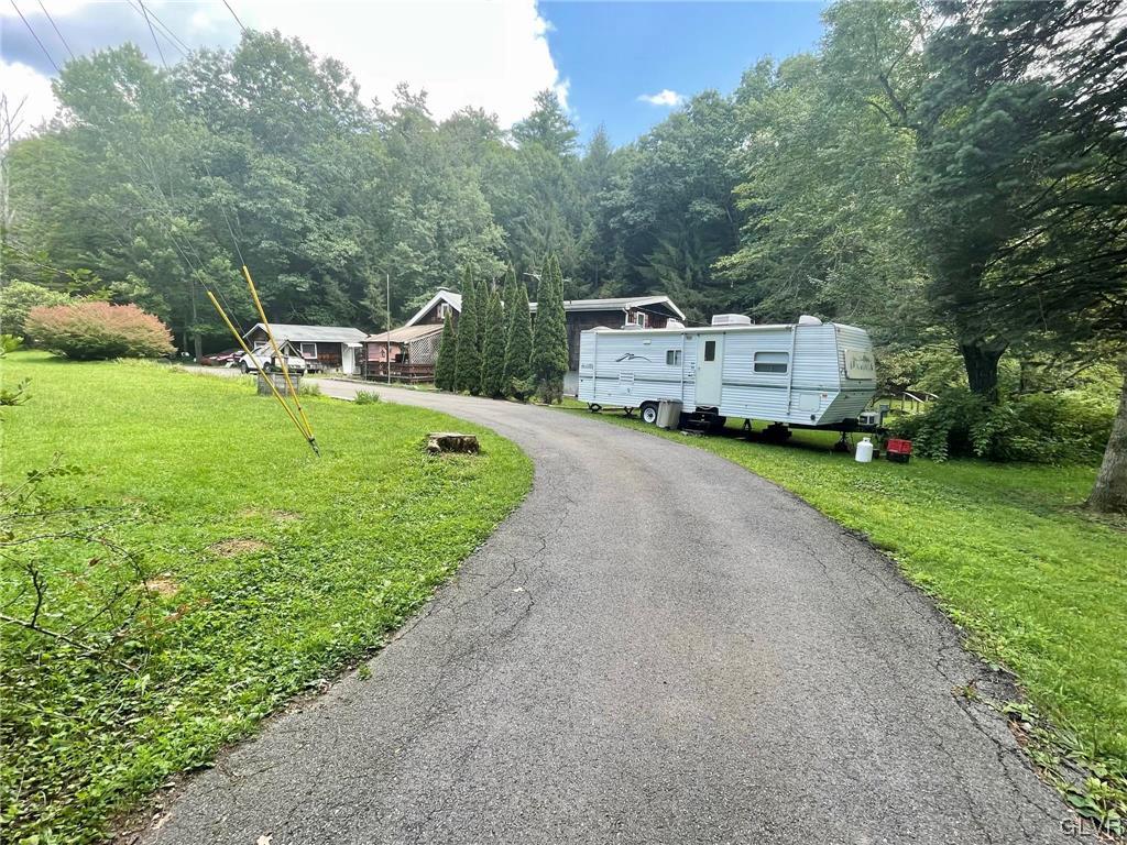 124 Haney Road Kunkletown, PA 18058 - Photo 23 of 24 a garden view with a seating space