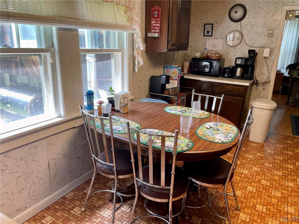 124 Haney Road Kunkletown, PA 18058 - Photo 8 of 24 a view of a dining room with furniture and window