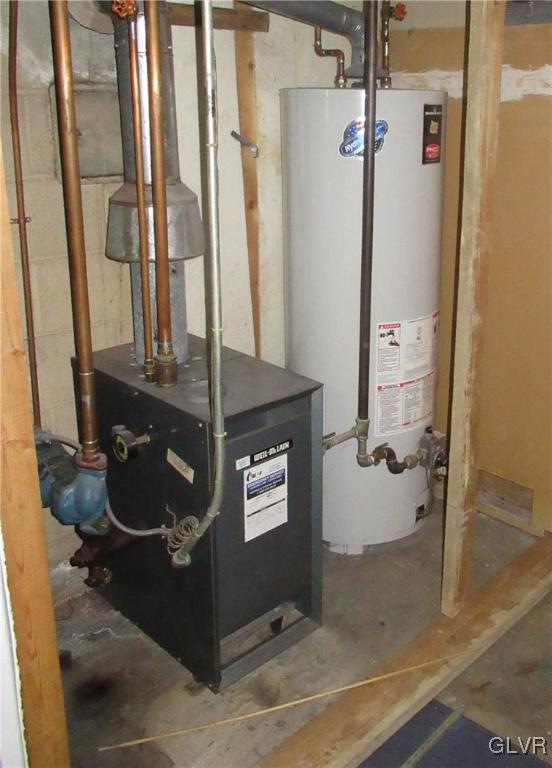 1241 Salisbury Road Allentown, PA 18103 - Photo 31 of 39 Gas Furnace and Hot Water Heater