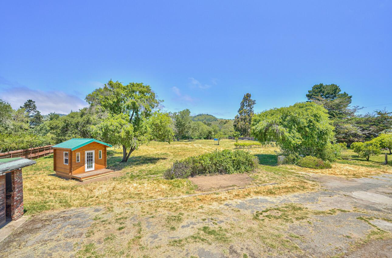 28120 Schulte Road Carmel, CA 93923 - Photo 13 of 42 a backyard of a house with lots of green space