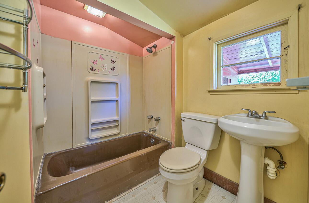 28120 Schulte Road Carmel, CA 93923 - Photo 31 of 42 a bathroom with a sink toilet and shower