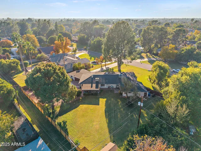 a view of city and mountain