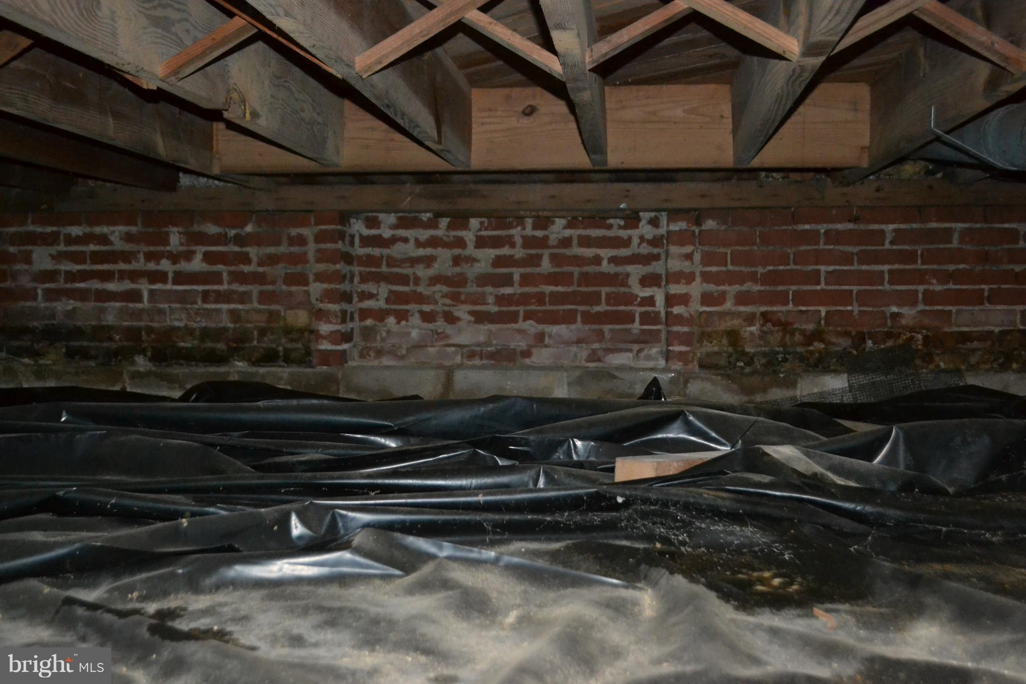 109 Locust Lane Elkton, MD 21921 - Photo 42 of 47 Crawl space has moisture barrier installed