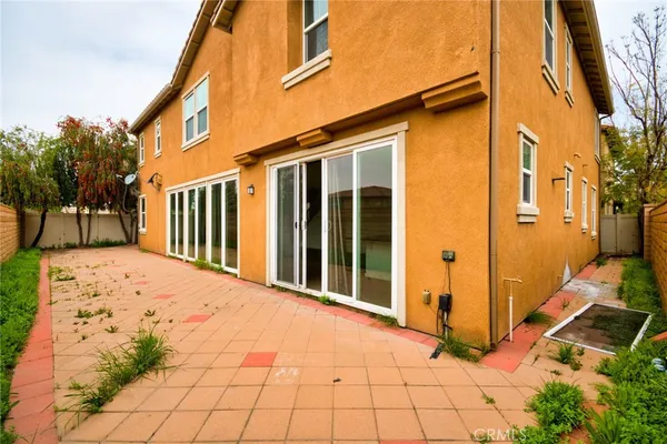 a view of a house with a door