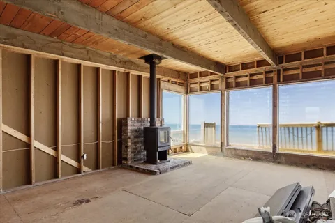 a view of front door