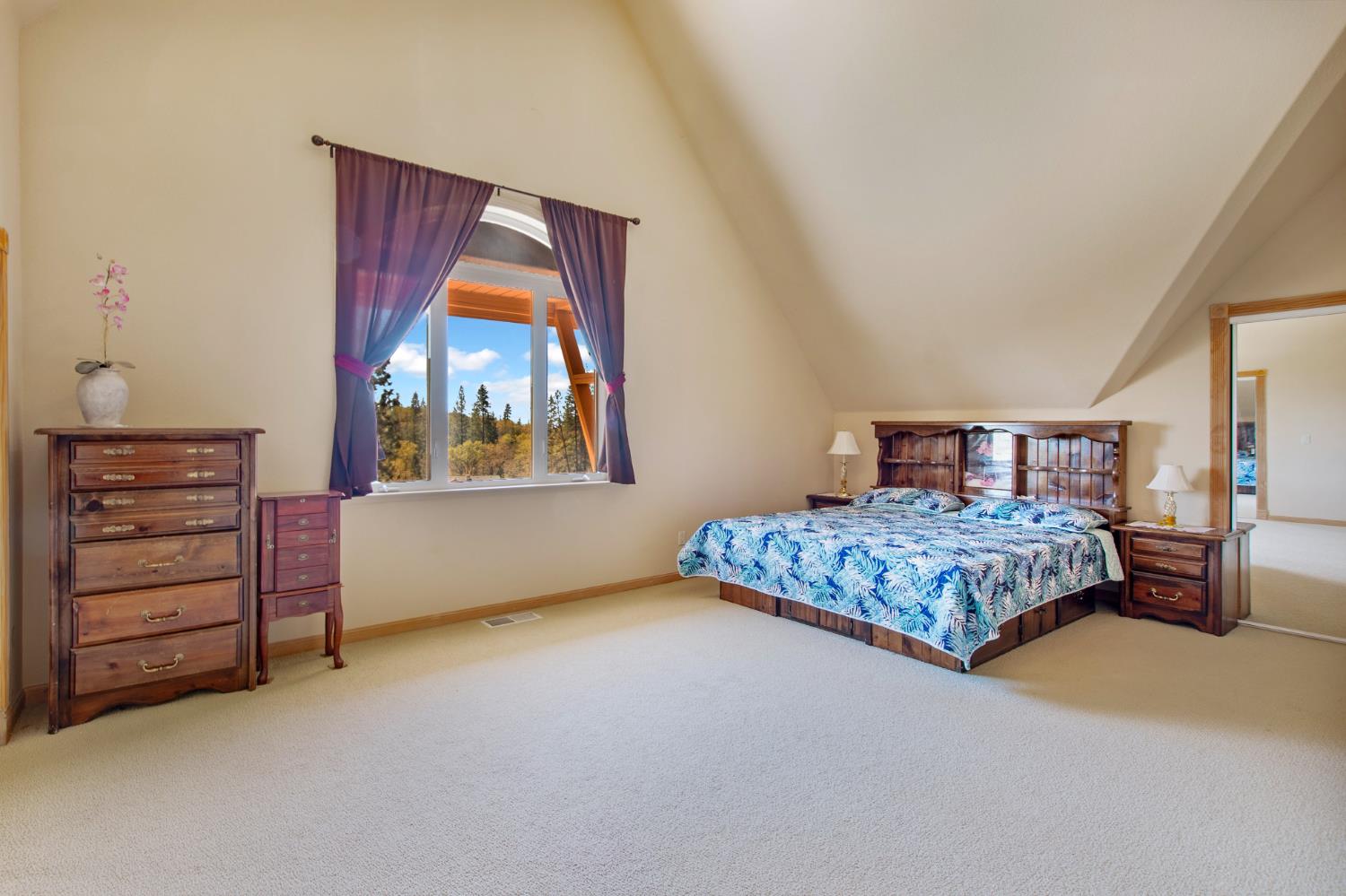 717 Swanson Lane Colfax, CA 95713 - Photo 18 of 44 a bedroom with a bed and a dresser