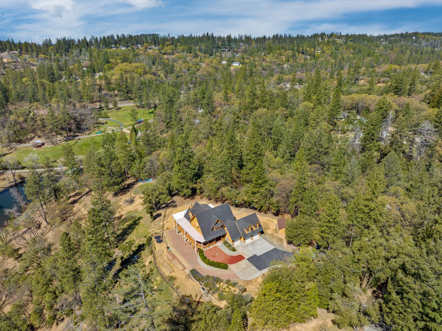 717 Swanson Lane Colfax, CA 95713 - Photo 44 of 44 an aerial view of a house with a yard