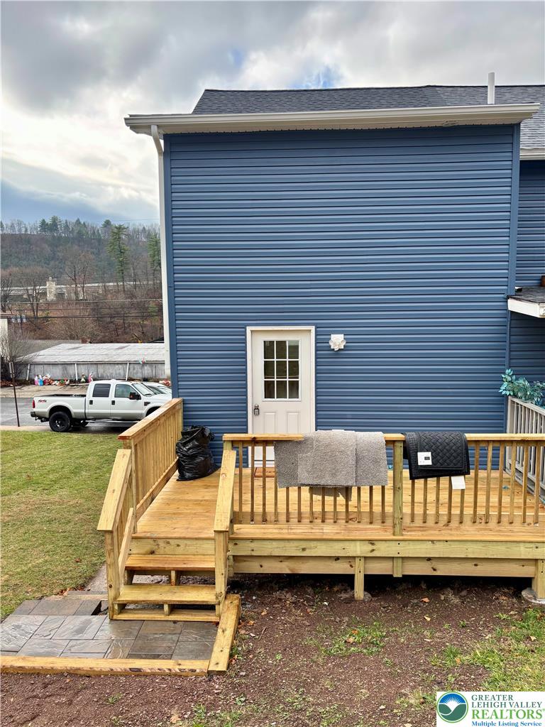 253 Main Street Parryville, PA 18071 - Photo 28 of 31 a view of a house with a ocean view