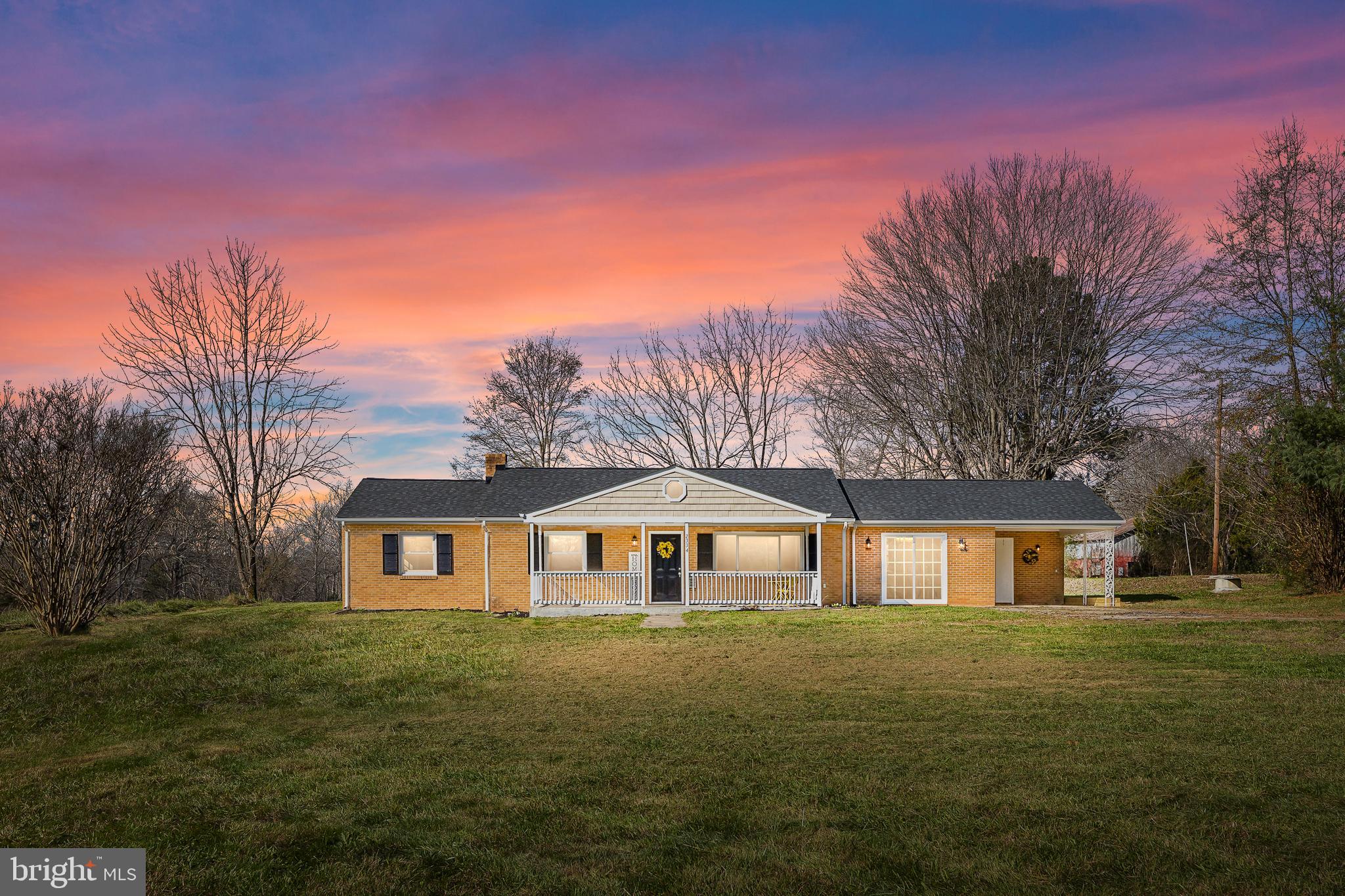 2334 Mt Olive Road Beaverdam, VA 23015 - Photo 1 of 37 Brick Rambler on 2.77 level acre lot.