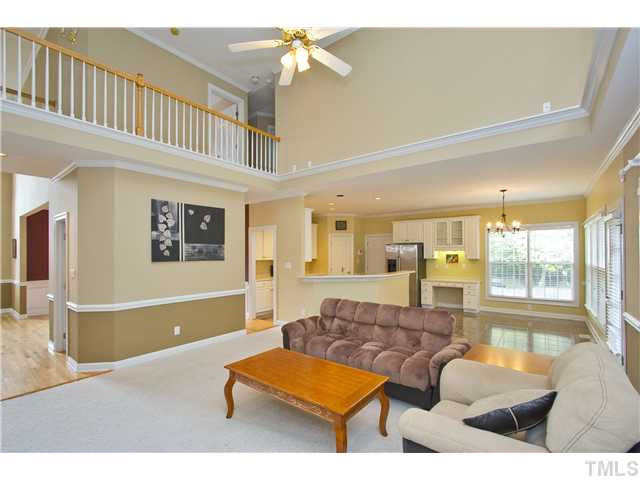 108 Jersey Ridge Road Cary, NC 27518 - Photo 4 of 24 This photo gives an excellent view of the breakfast area and kitchen area. Den/Family/Great Room