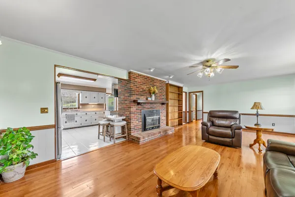 a kitchen with a sink cabinets and appliances
