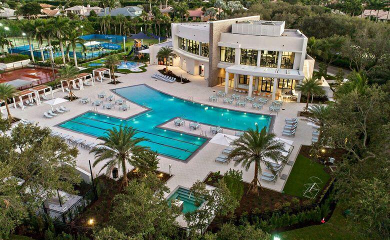 21125 Hamlin Drive Boca Raton, FL 33433 - Photo 50 of 69 an aerial view of multiple houses with yard