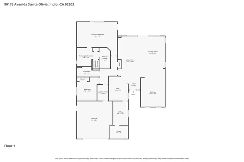 $569,000 | 80176 Avenida Santa Olivia, Indio, CA 92203