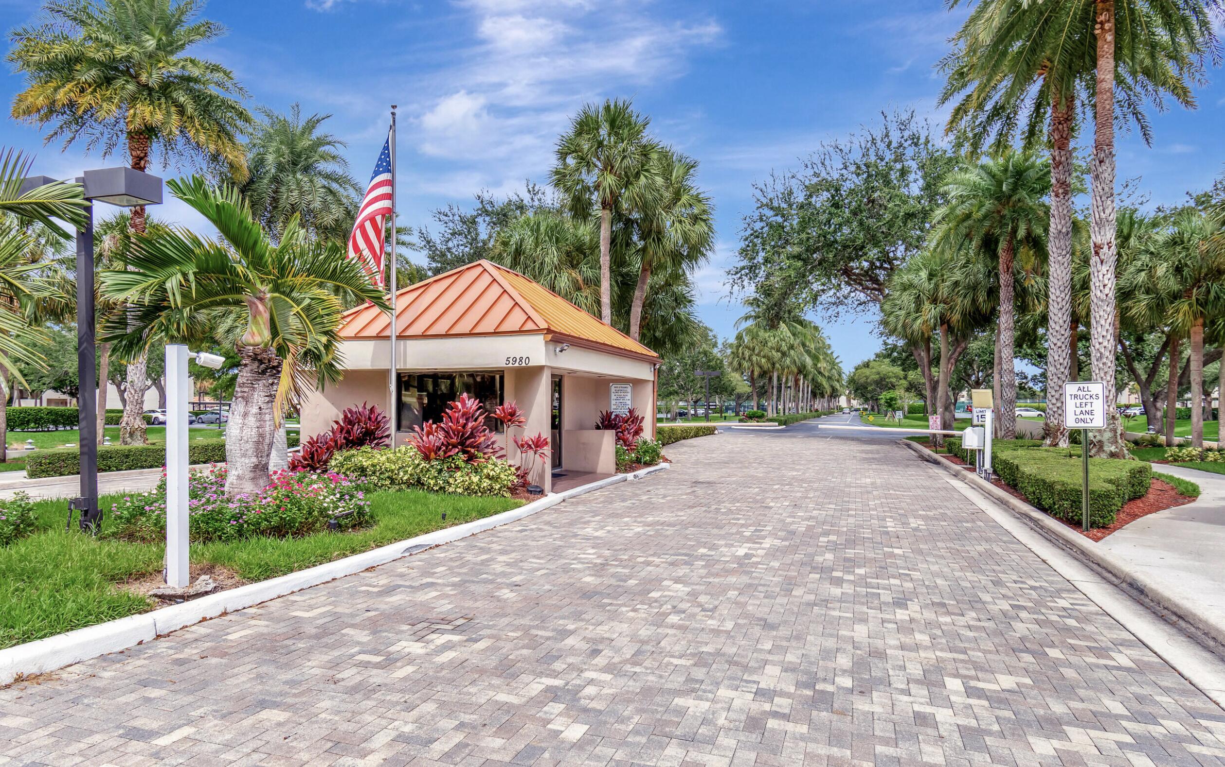 5800 Camino Del Sol, Unit 106 Boca Raton, FL 33433 - Photo 35 of 36 24-7 MANNED GATE