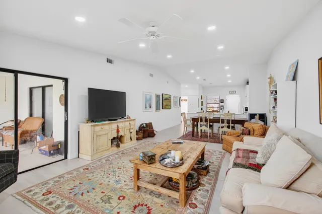 a house view with a backyard space