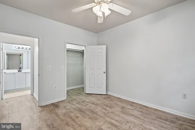 wooden floor in an empty room
