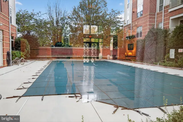 a view of backyard with green space