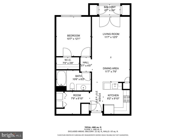 $2,025 | 9490 Virginia Center Boulevard, Unit 127, Vienna, VA 22181