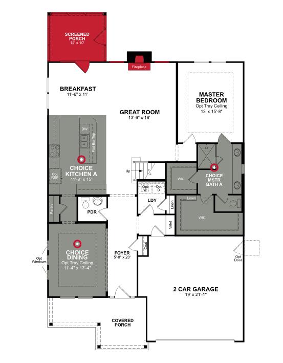 1230 Gannett Road Mount Pleasant, SC 29464 - Photo 20 of 24 BP07 - Sweetgum First Floor Schematic