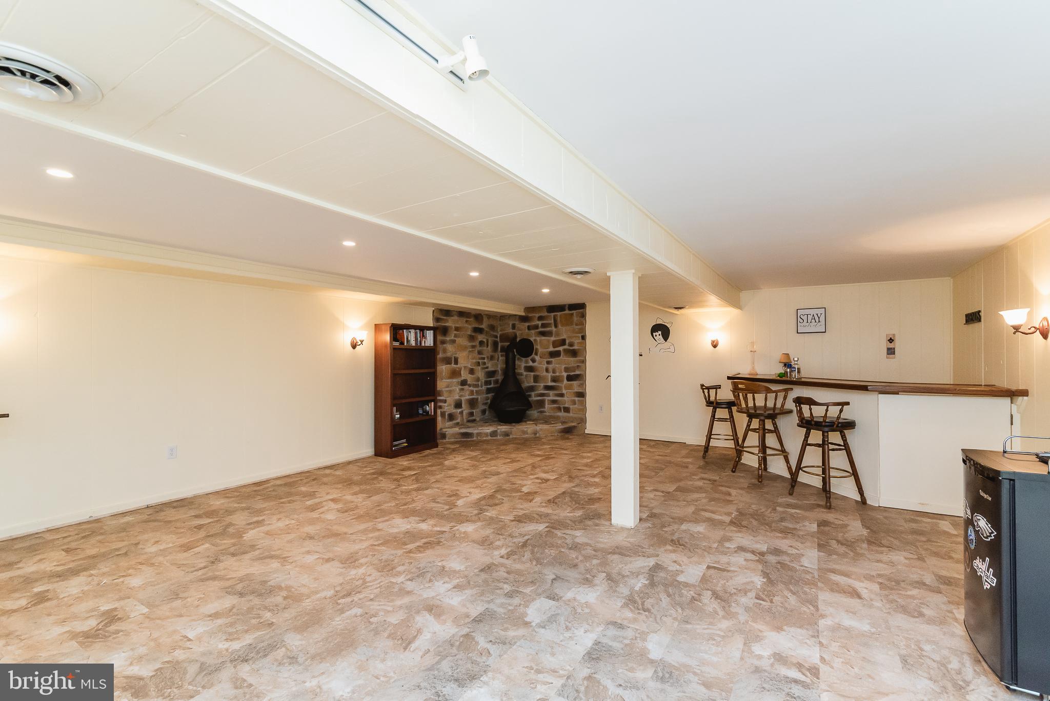 2503 Hess Road Fallston, MD 21047 - Photo 35 of 45 Finished Rec Room with New Flooring