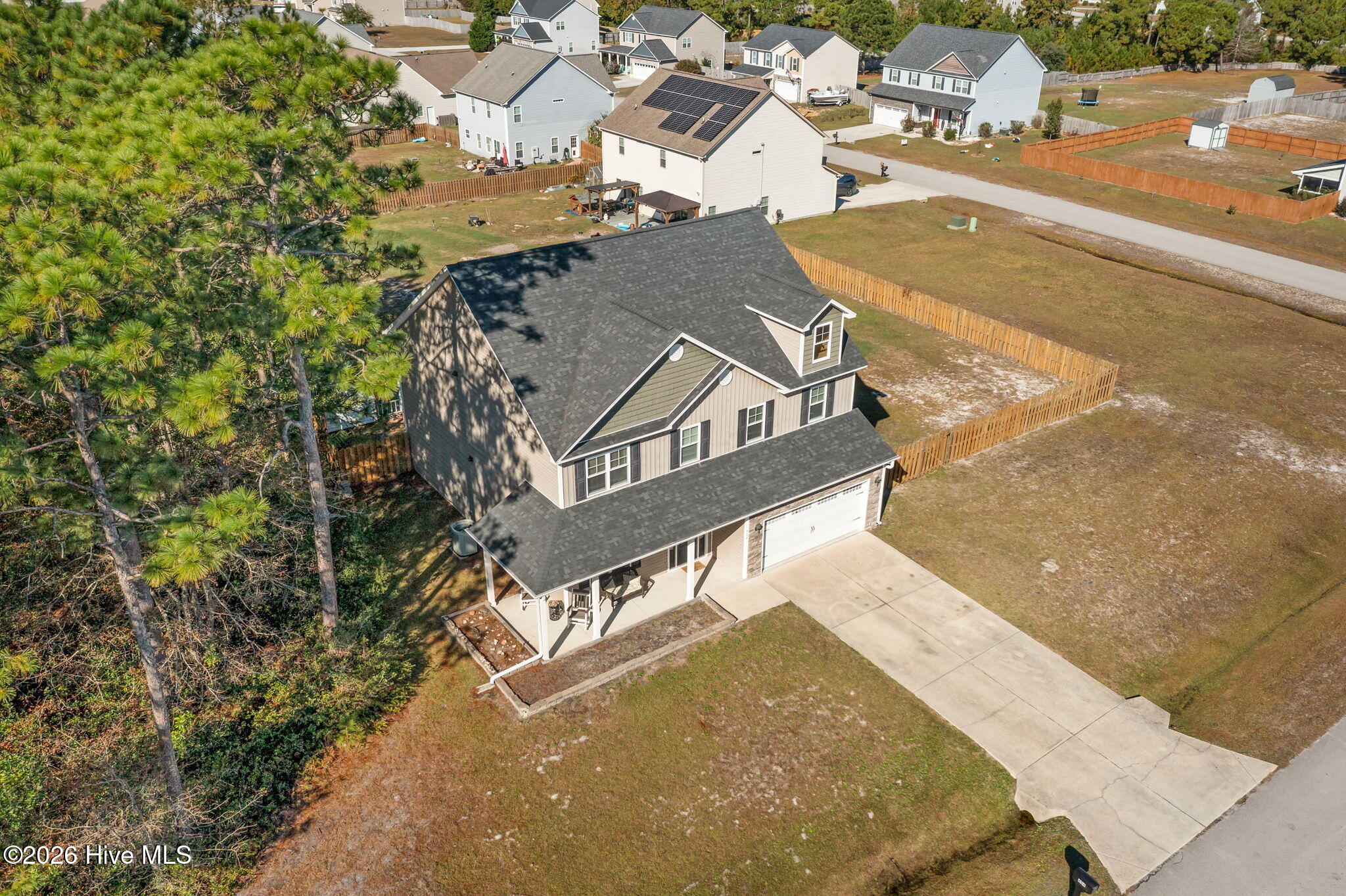 404 Kinroff Drive Hubert, NC 28539 - Photo 47 of 57 Front Aerial View
