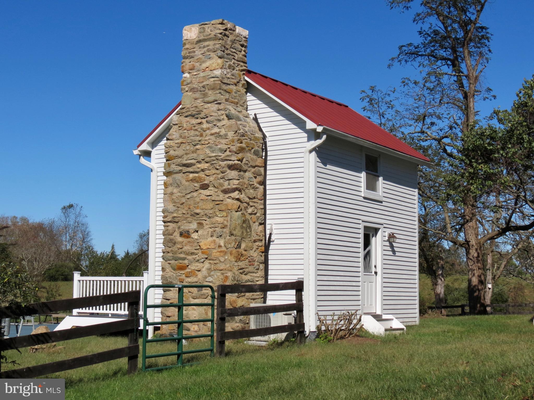 12036 Crest Hill Road Hume, VA 22639 - Photo 19 of 30 Pool house chimney, prior summer kitchen