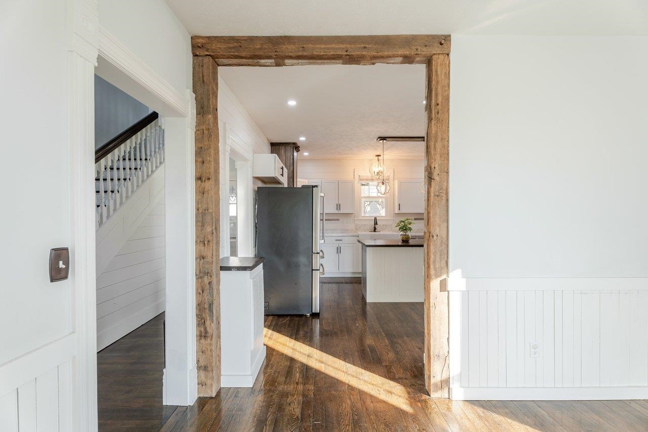 164 Church Street Timberville, VA 22853 - Photo 12 of 68 a view of a kitchen with refrigerator and microwave