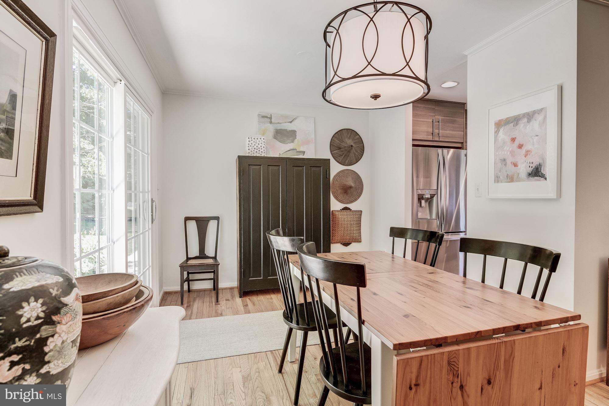 392 Ronsdale Road Sykesville, MD 21784 - Photo 7 of 34 Dining Room | Hardwood Floors