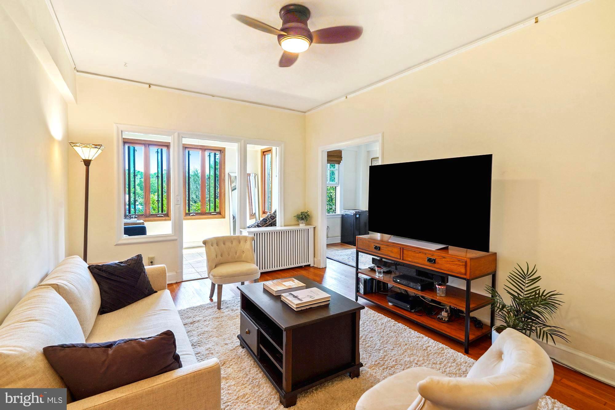 2032 Belmont Road Northwest, Unit 407 Washington, DC 20009 - Photo 4 of 19 Spacious living room