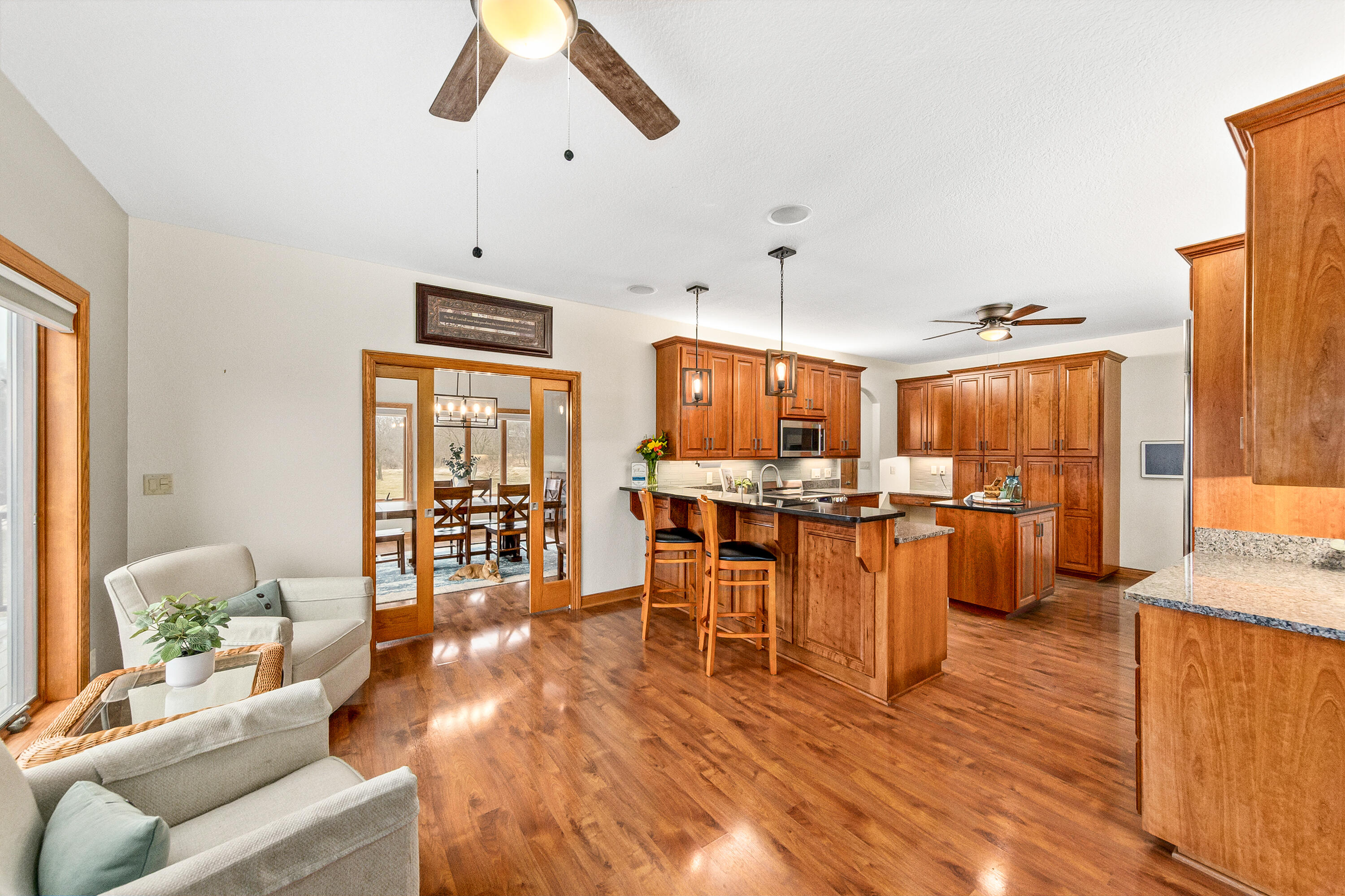 S62W28195 Ridge Valley Road Genesee, WI 53189 - Photo 13 of 68 Kitchen to Dining Room