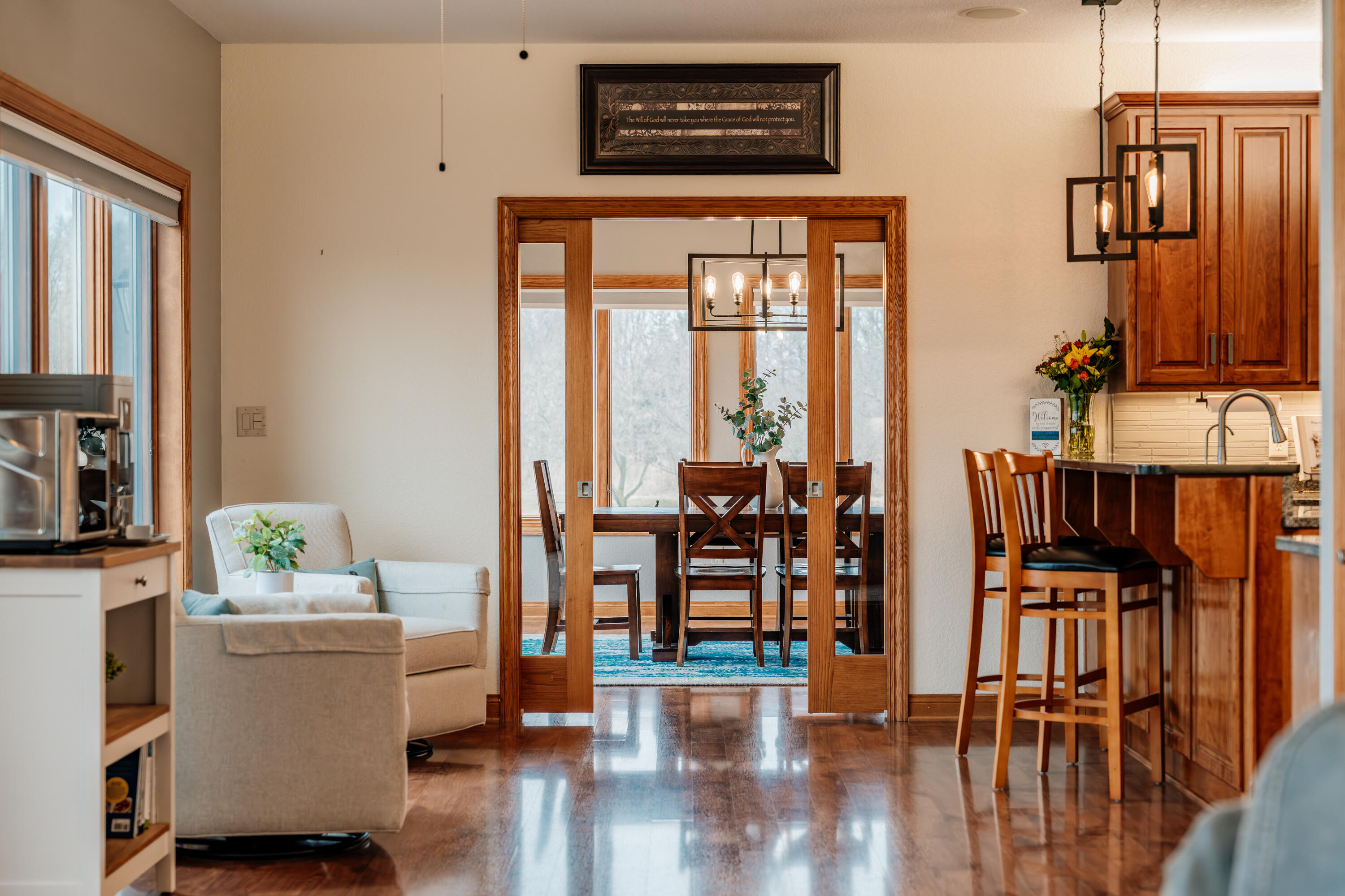 S62W28195 Ridge Valley Road Genesee, WI 53189 - Photo 17 of 68 Kitchen to Dining