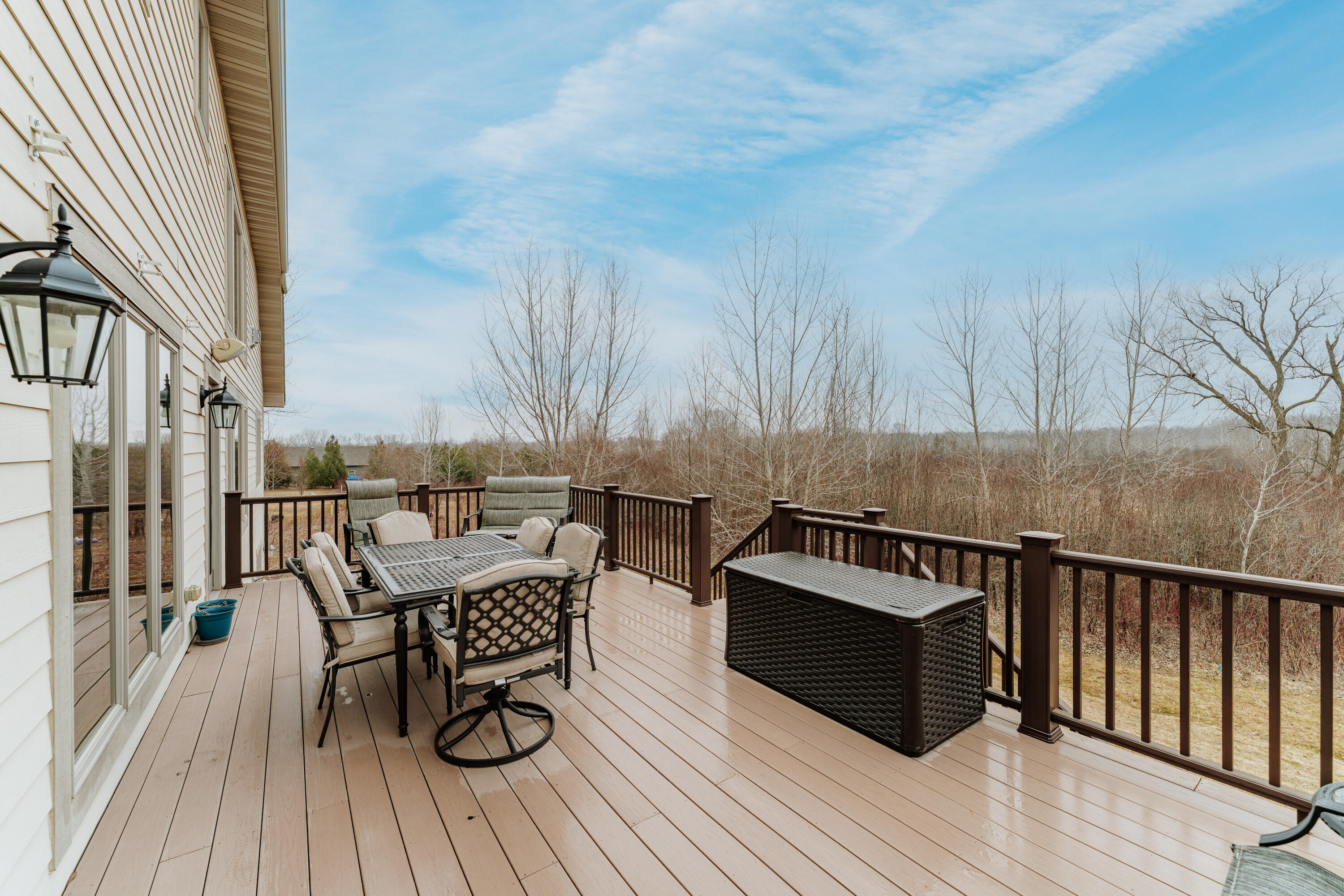 S62W28195 Ridge Valley Road Genesee, WI 53189 - Photo 57 of 68 Dual access from interior rooms & two stairways down to patio & yard